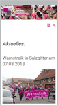 Mobile Screenshot of blog.komba-salzgitter.de
